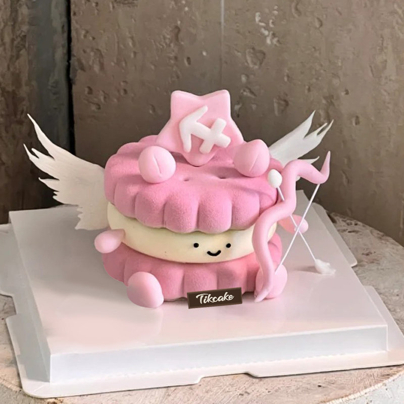 射手座主题emoji蛋糕（11.23-12.21）