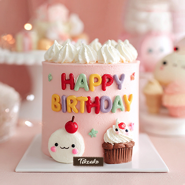 原创简约小清新鲜奶蛋糕（二）